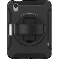 SaharaCase - Protection Hand Strap Series Case for Apple iPad mini (6th Generation 2021) - Black - Front_Zoom