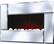 Angle Standard. Northwest - Emberglow Electric Fireplace - Mirrored.