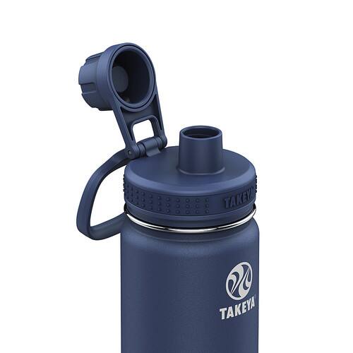 Takeya Actives 22oz Spout Bottle Midnight - Midnight