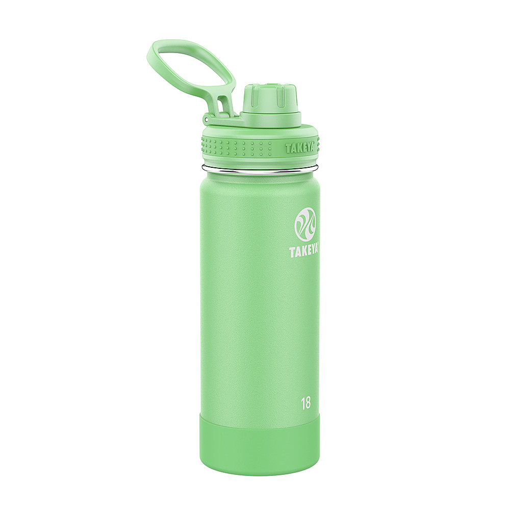 Takeya 64oz Actives Insulated Stainless Steel Water Bottle With Spout Lid -  Onyx : Target