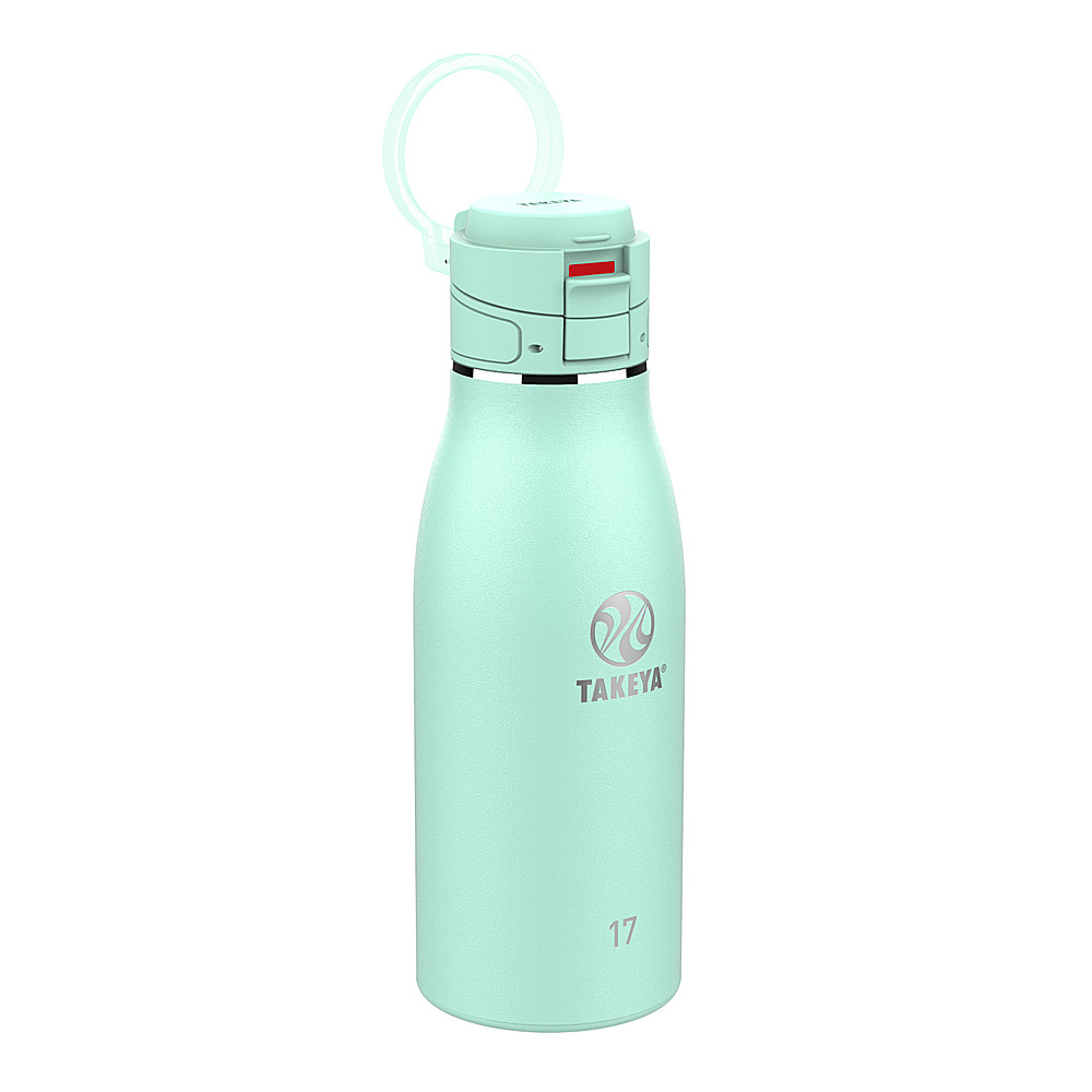 Takeya 18oz Actives Insulated Stainless Steel Water Bottle with Straw Lid -  Bluestone in 2023