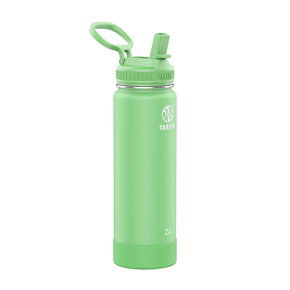 Angle View: Takeya - Actives 24oz Straw Bottle - Mint