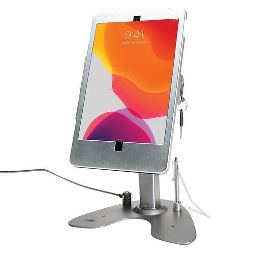 CTA Digital - Dual Security Kiosk Stand with Locking Case and Cable for iPad 10.2-Inch 7th Generation