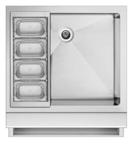 DCS - Beverage Chiller Bottle Holder - Silver