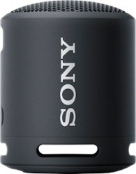 Sony - EXTRA BASS Compact Portable Bluetooth Speaker - Black - Front_Zoom