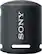 Front. Sony - EXTRA BASS Compact Portable Bluetooth Speaker - Black.