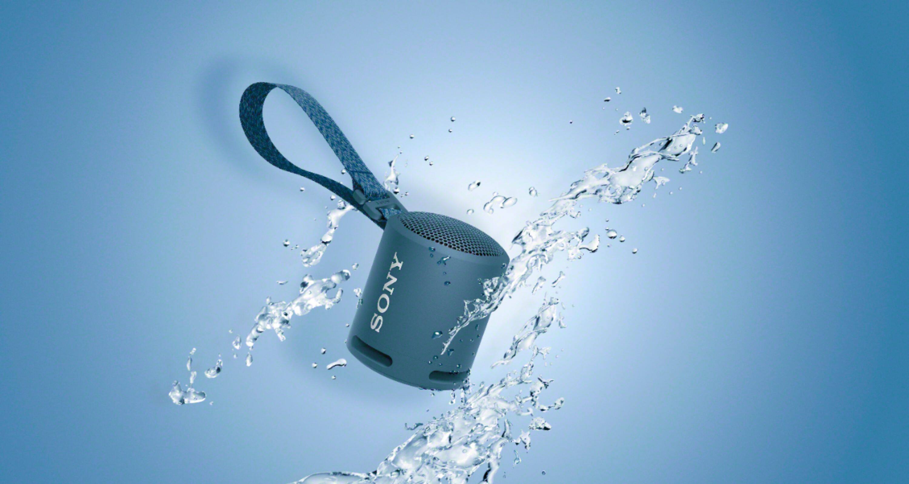 Alt View 11. Sony - EXTRA BASS Compact Portable Bluetooth Speaker - Light Blue.