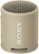 Angle Zoom. Sony - EXTRA BASS Compact Portable Bluetooth Speaker - Taupe.