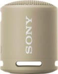 Front Zoom. Sony - EXTRA BASS Compact Portable Bluetooth Speaker - Taupe.