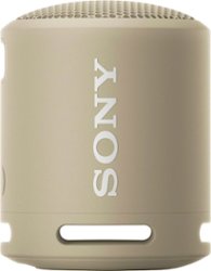 Sony - EXTRA BASS Compact Portable Bluetooth Speaker - Taupe - Front_Zoom