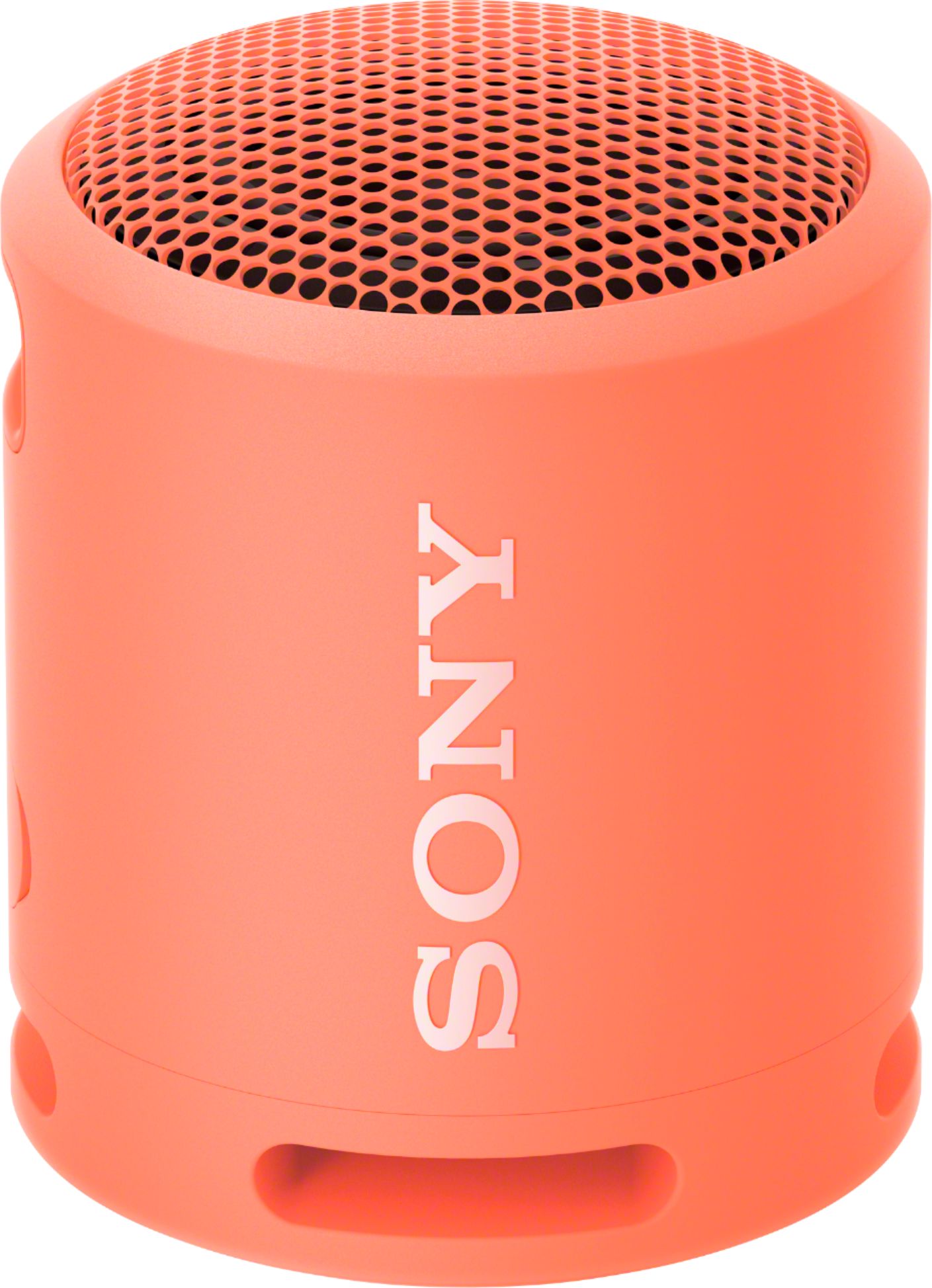 Angle View: Sony SRSXB13P XB13 Extra Bass Compact Bluetooth Speaker - Coral Pink