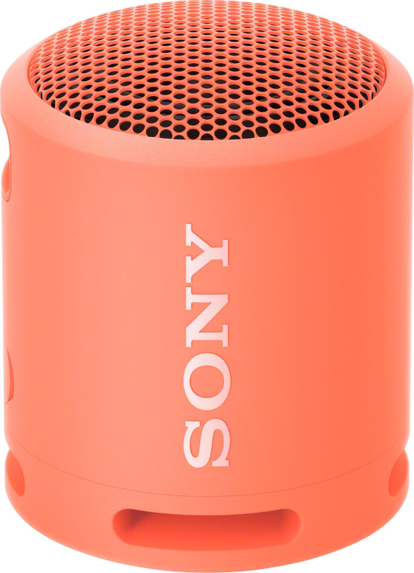 Angle. Sony - EXTRA BASS Compact Portable Bluetooth Speaker - Coral Pink.