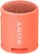 Angle Zoom. Sony - EXTRA BASS Compact Portable Bluetooth Speaker - Coral Pink.