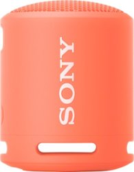 Sony - EXTRA BASS Compact Portable Bluetooth Speaker - Coral Pink - Front_Zoom