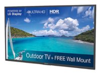 Peerless-AV - Neptune 75" Shade Series Outdoor 4k UHD TV with included Outdoor Rated Tilt Mount - Front_Zoom