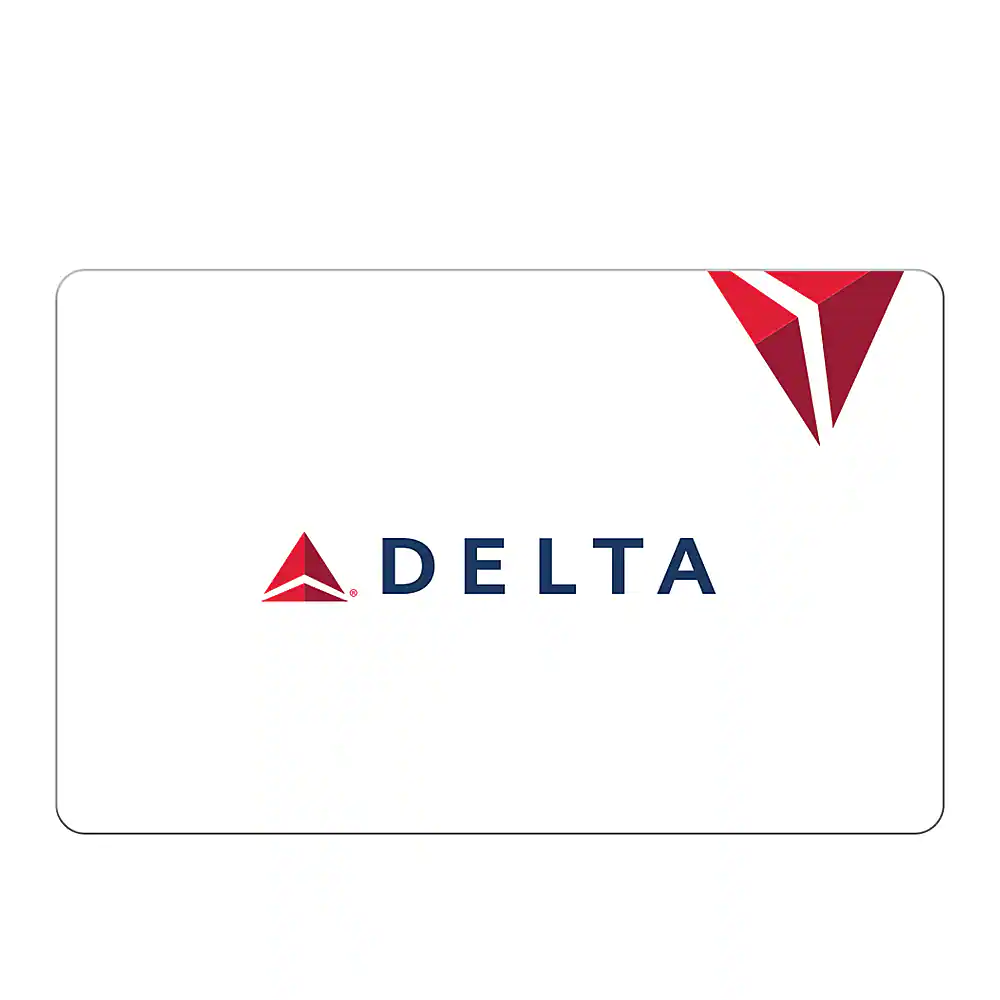 Front. Delta Air Lines - $250 Gift Card.