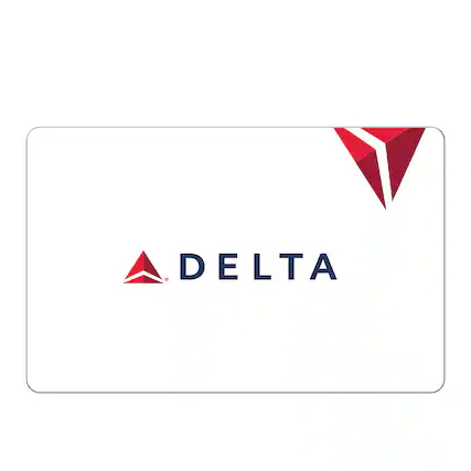Front. Delta Air Lines - $100 Gift Card.
