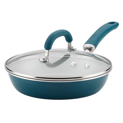 Rachael Ray - Create Delicious 9.5-Inch Frying Pan - Teal Shimmer