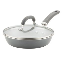 Rachael Ray - Create Delicious 9.5-Inch Frying Pan - Gray Shimmer - Angle_Zoom