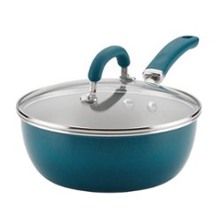 Rachael Ray - Create Delicious 3-Quart Everything Pan - Teal Shimmer - Angle_Zoom