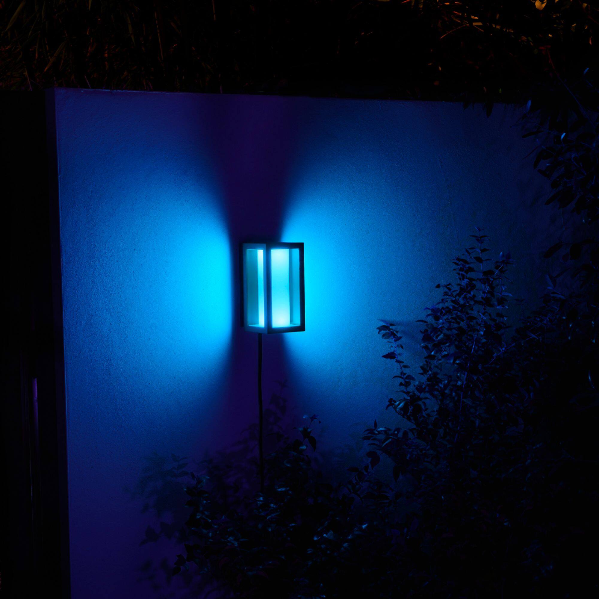 Alt View 11. Philips - Hue Impress Outdoor Wall light - Black.