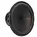 Back. KICKER - CompR 15" Dual-Voice-Coil 4-Ohm Subwoofer - Black.