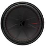 KICKER - CompR 15" Dual-Voice-Coil 4-Ohm Subwoofer - Black