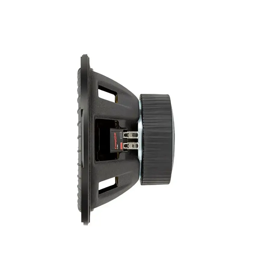 Alt View 13. KICKER - 48CWR104 CompR 10" 4-Ohm Subwoofer - Black/Red.