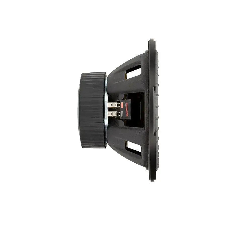 Alt View 14. KICKER - 48CWR104 CompR 10" 4-Ohm Subwoofer - Black/Red.