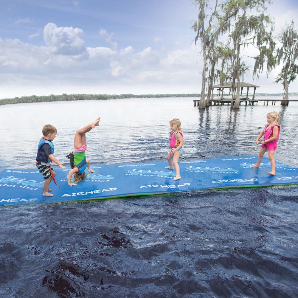 Left View: Airhead - ANGLER BAY 6-Person Inflatable Boat