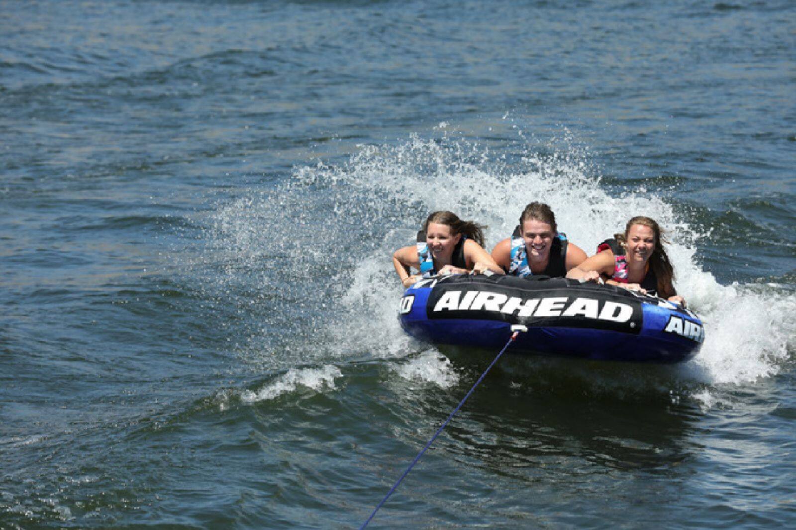 Back View: Airhead - Super Slice 3-person Inflatable Rider