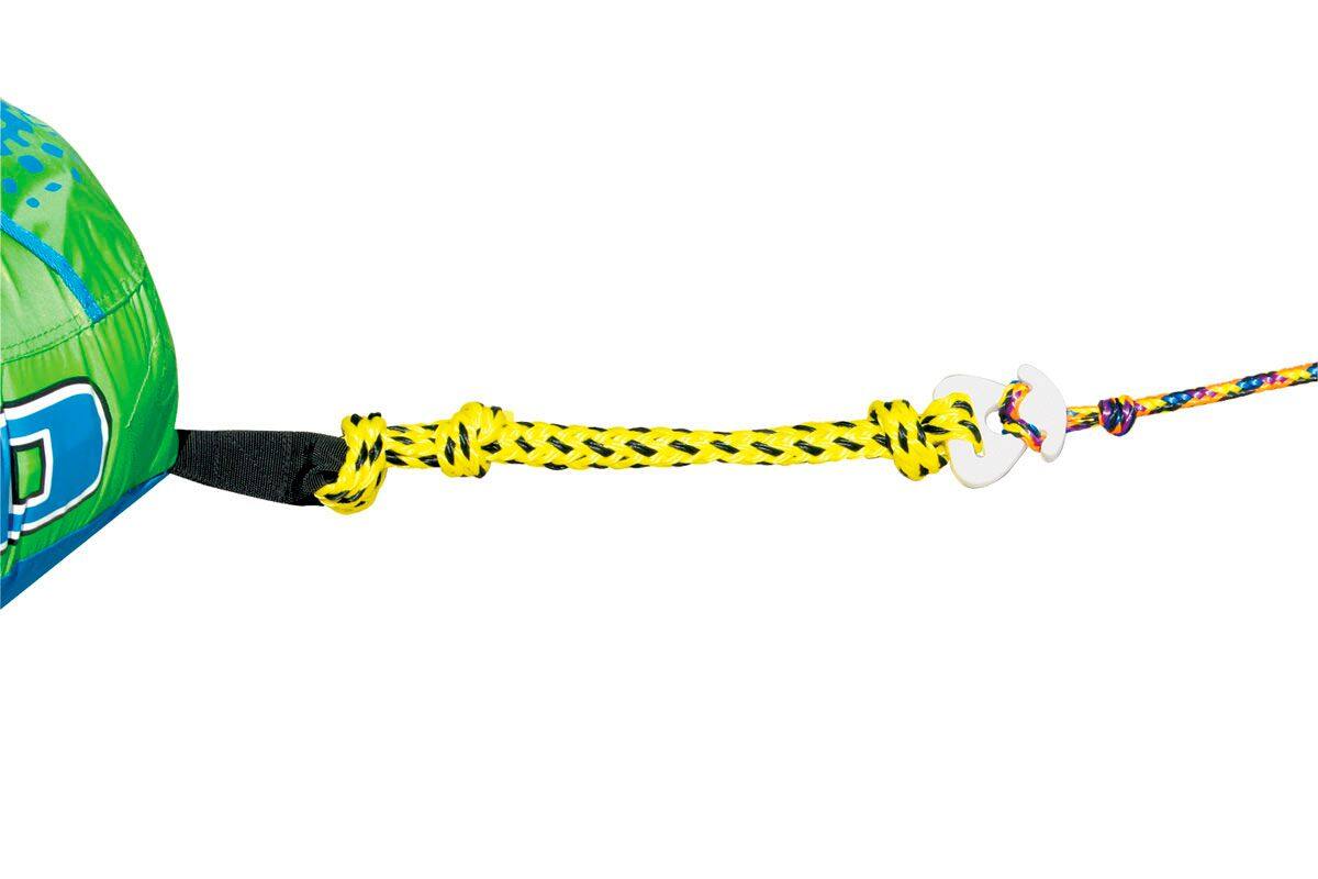 Angle View: AIRHEAD AHTR-60 60 Foot Length 2375 Pound Tensile Strength 2 Rider Tube Tow Rope