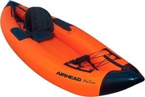 Airhead - Montana Inflatable Kayak, 1 Person - Orange - Front_Zoom