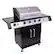 Angle. Char-Broil - Performance Series TRU-Infrared 4-Burner Gas Grill - Stainless Steel/Black.