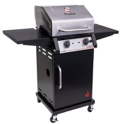 Char-Broil - Performance Series TRU-Infrared 2-Burner Gas Grill - Stainless Steel/Black - Angle_Zoom