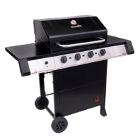 Char-Broil - Performance Series TRU-Infrared 4-Burner Gas Grill - Stainless Steel/Black - Angle_Zoom