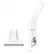Angle. RAYCOP - GO UV+ Ultra-Portable Handheld Allergen Vacuum - White.