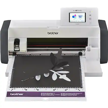 Front. Brother - ScanNCut DX SDX85C Electronic Cutting Machine with Built-in Scanner - Charcoal.