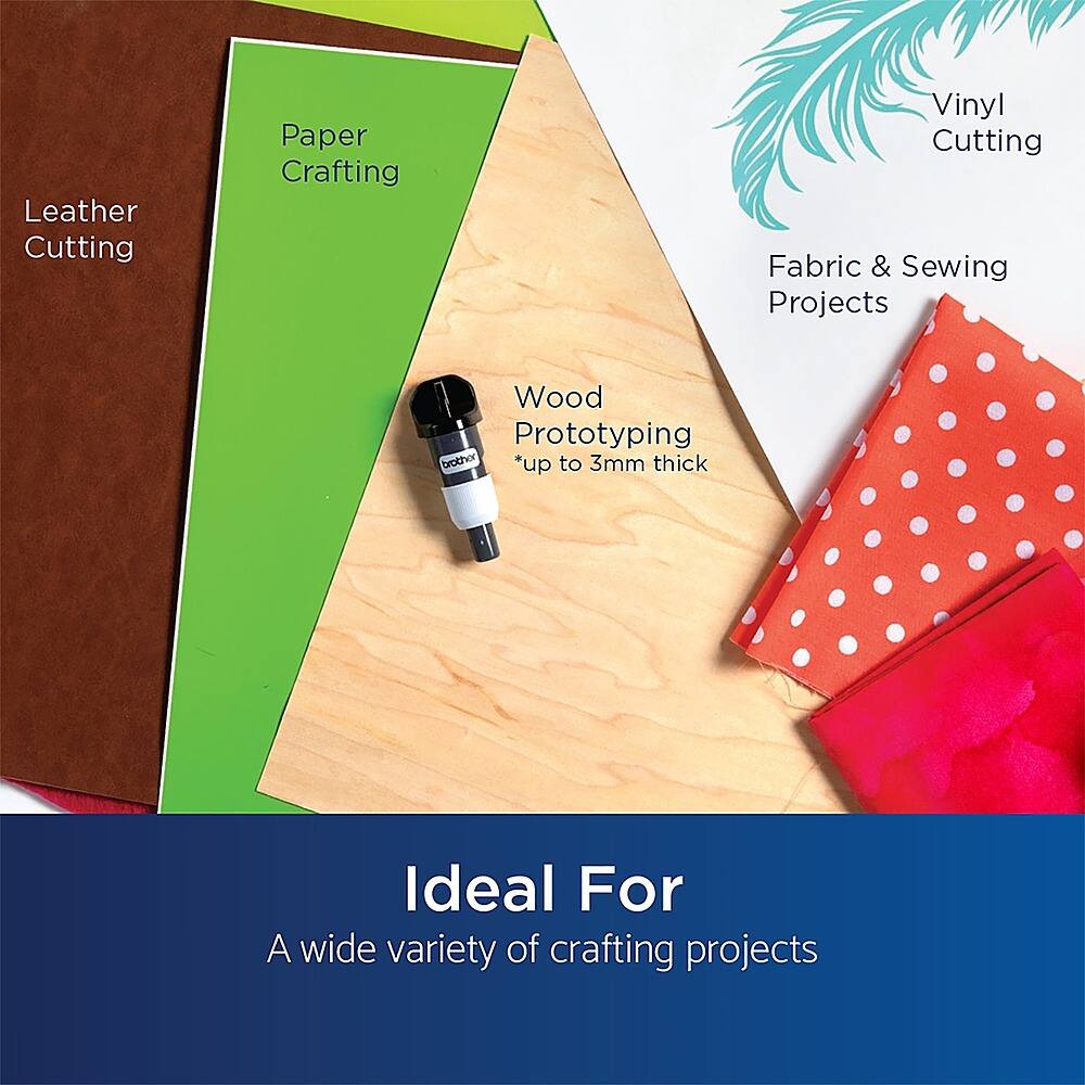 Alt View 19. Brother - ScanNCut DX SDX85C Electronic Cutting Machine with Built-in Scanner - Charcoal.