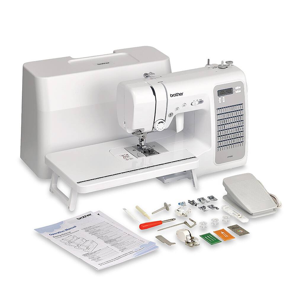 Alt View 11. Brother - Brother CP100X 100-Stitch Computerized Sewing Machine.