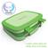 Alt View 11. Bentgo - Kids Lunch Box - Green.