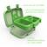 Alt View 12. Bentgo - Kids Lunch Box - Green.