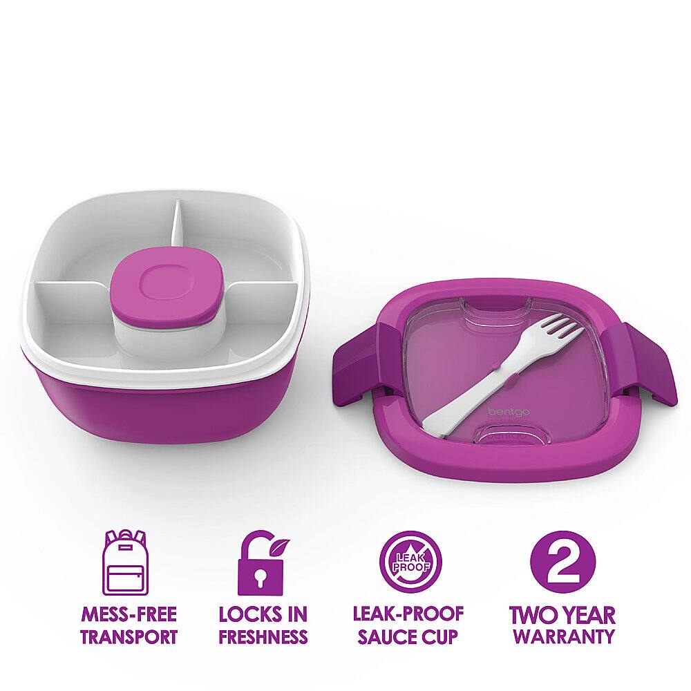 Left. Bentgo - Salad To-Go Container.