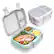 Angle. Bentgo - Fresh Prep Pack Lunch Box - Green.