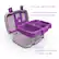 Alt View 12. Bentgo - Kids Lunch Box - Purple.