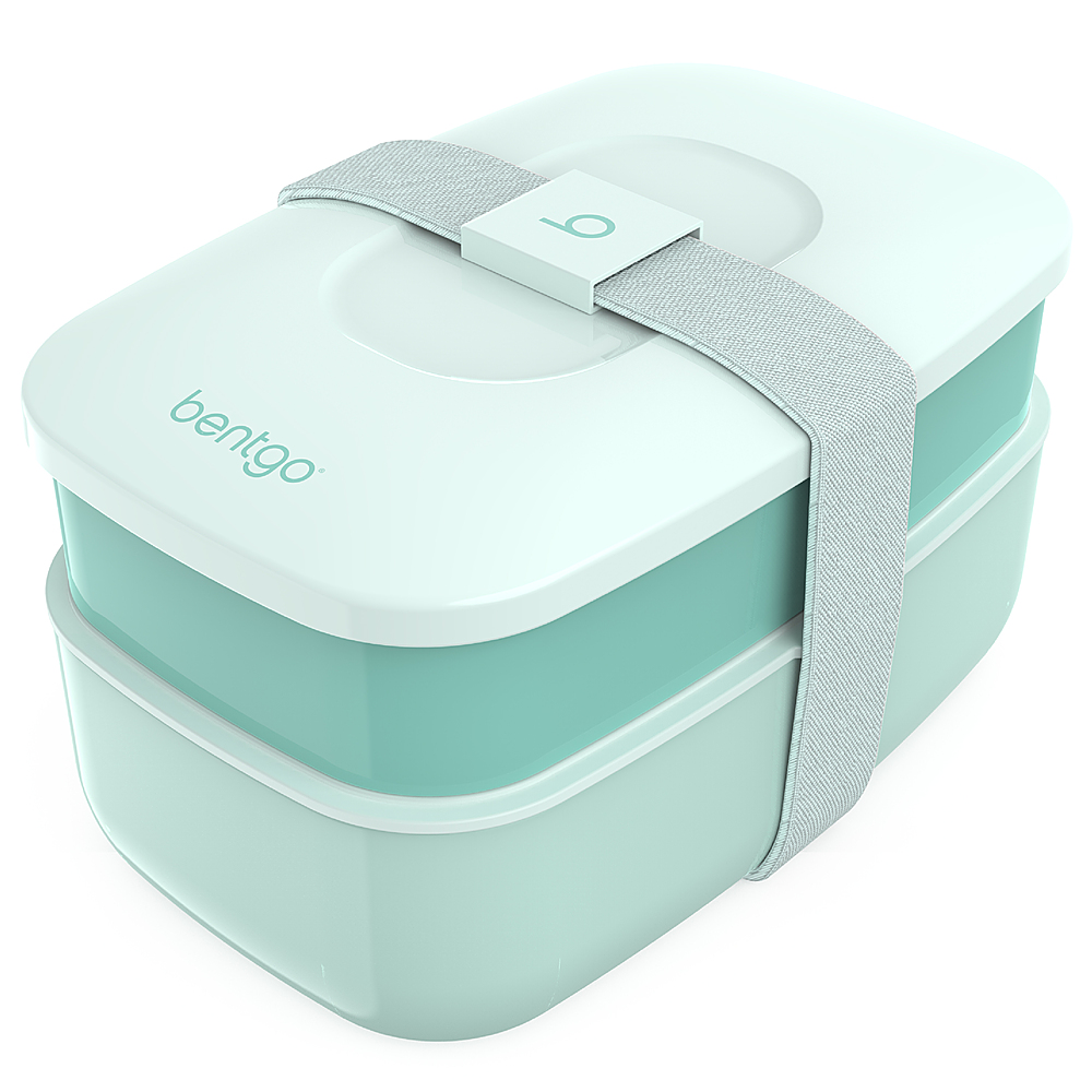 Angle View: Bentgo - Classic All-in-One Lunch Box - Costal Aqua