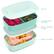 Alt View 11. Bentgo - Classic All-in-One Lunch Box - Costal Aqua.
