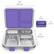 Alt View 14. Bentgo - Kids Stainless Steel Leak-Resistant Lunch Box - Purple.