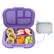 Angle. Bentgo - Kids Chill Lunch Box - Purple.