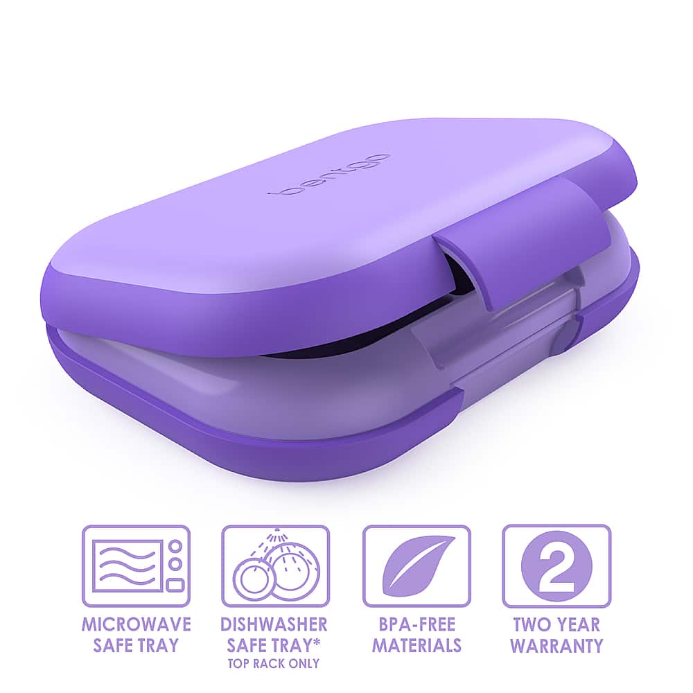 Alt View 11. Bentgo - Kids Chill Lunch Box - Purple.